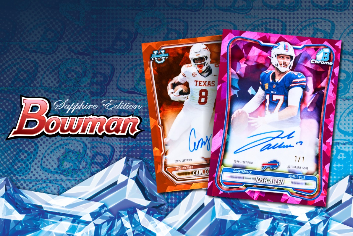 2026 Bowman Football Sapphire Edition product image