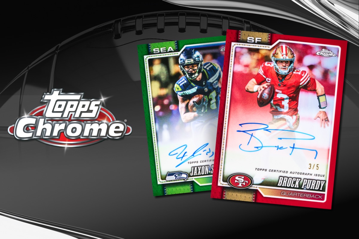 2026 Topps Chrome Football First Day Issue product image